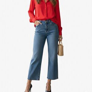 Women’s JUST USA Jeans | Medium Wash Denim Blue Jeans | Size 8 | Denim Jeans